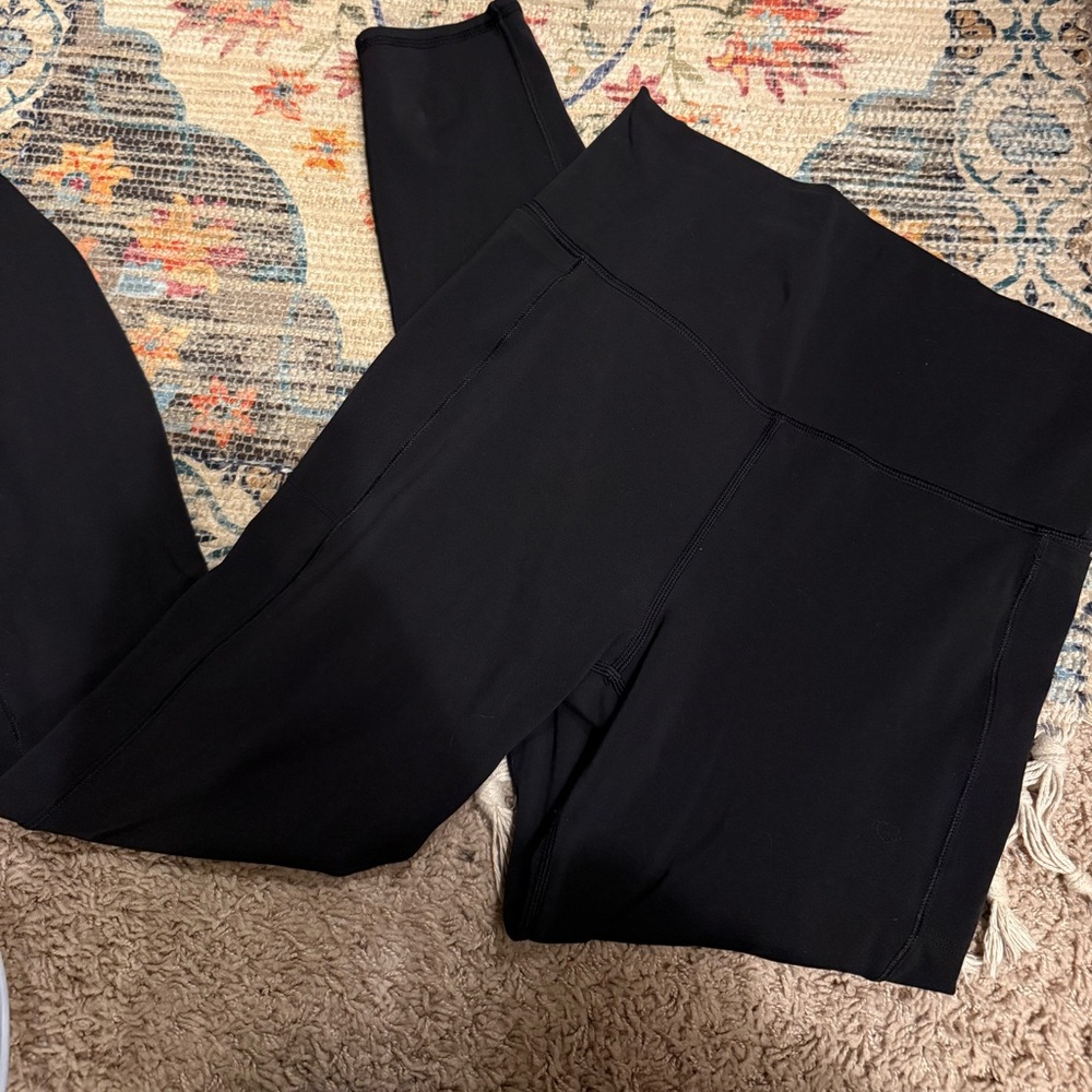 Black High-Waisted Leggings